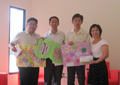 台湾の道家の皆様と台南の3つの小学校から東日本大震災支援